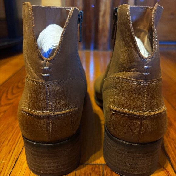 Lucky Brand Leather Pedera Boot in Toffee Brown Size 8.5 - Picture 5 of 10